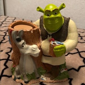 Shrek and Donkey Collectible Dixie Cup Holder Dispenser 2004 Preloved